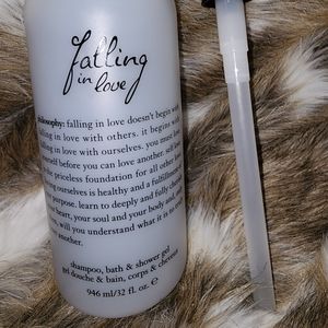 Philosophy Falling in Love shampoo, shower gel, & bubble bath